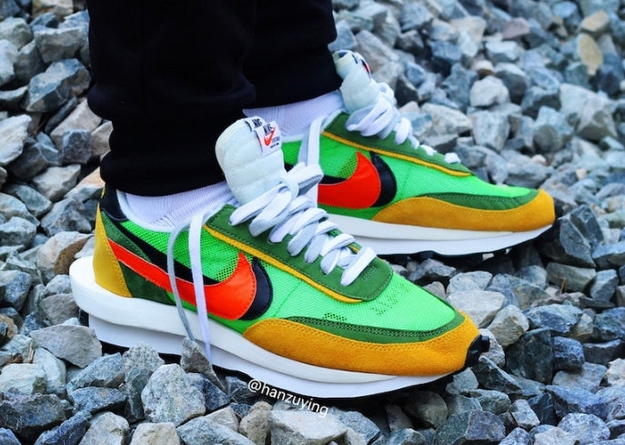 Baskets Nike LD Waffle X Sacai Femme sont un témoignage de l'engagement de Nike à combiner style et innovation.