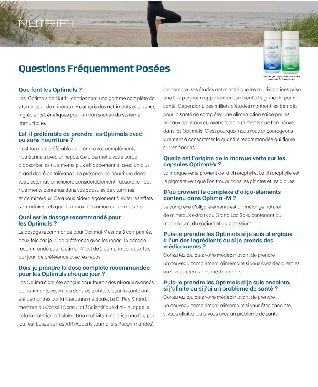 La gamme Nutrifii Ariix est conçue pour offrir des solutions nutritionnelles complètes et haut de gamme, adaptées aux besoins spécifiques de votre corps.