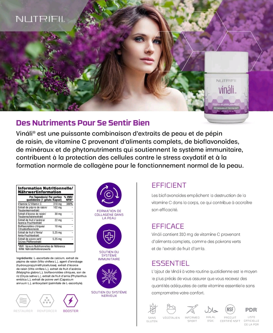 La gamme Nutrifii Ariix est conçue pour offrir des solutions nutritionnelles complètes et haut de gamme, adaptées aux besoins spécifiques de votre corps.