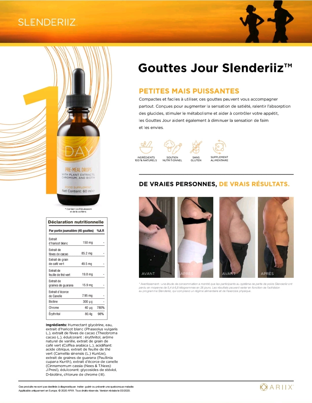 La gamme Slenderiiz Ariix est spécialement conçue pour vous aider à gérer votre poids de manière naturelle, efficace et durable, tout en soutenant votre bien-être global.