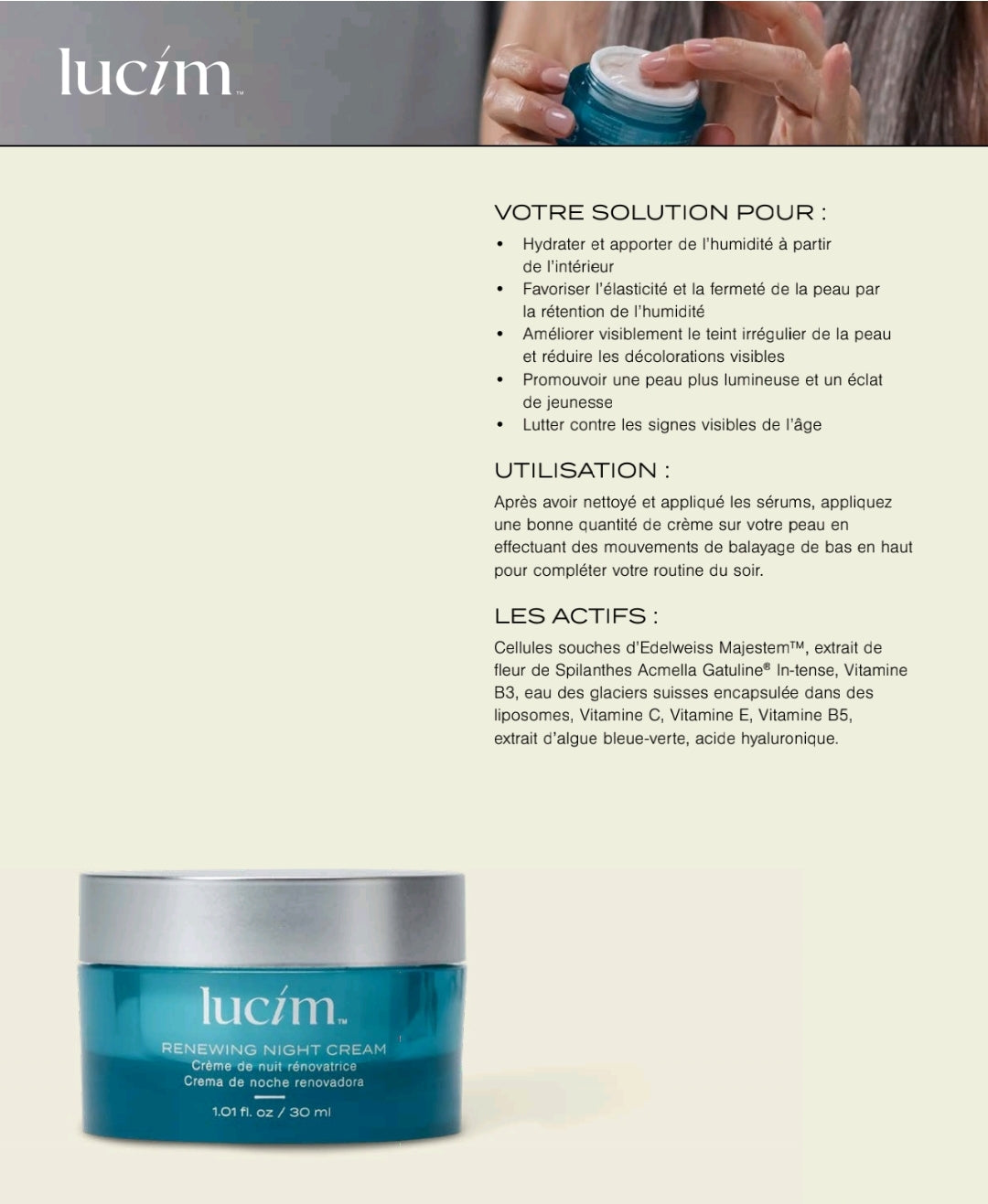 La gamme Lucim Ariix est conçue pour offrir des soins esthétiques haut de gamme qui répondent aux besoins spécifiques de votre peau, tout en révélant son éclat naturel.