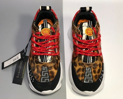 les sneakers Versace Femme sont un témoignage de l'engagement de Versace à combiner style et extravagance. Exceptionnel
