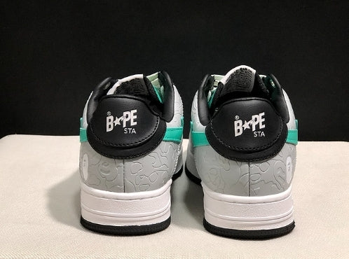 Chaussure Bapesta Low
" Grey Green "Femme