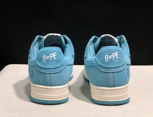 Chaussure Bapesta low
" BLUE " Femme