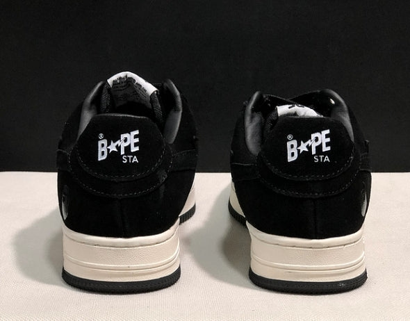 Chaussure Bapesta" Black Suede " Femme