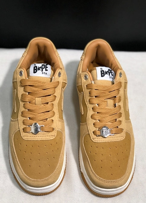 Chaussure Bapesta Low
"Beige Suede" Femme