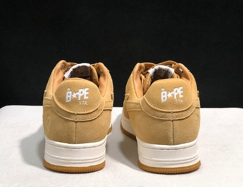 Chaussure Bapesta Low
"Beige Suede" Femme
