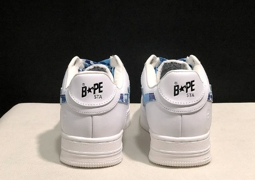 Chaussure Bapesta Low"
ABC Camo White Blue (2022) " Femme