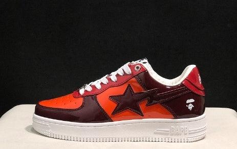 Chaussure Bapesta Low " Red Camo " Femme