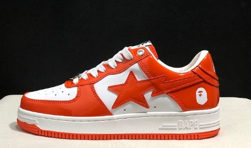 Chaussure Bapesta Low " Red "Femme