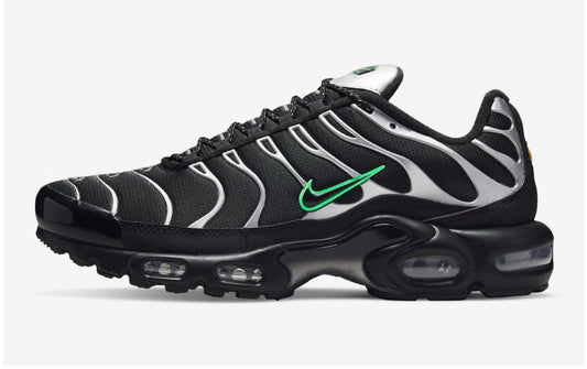 Nike Air Max Plus Black Silver Green Strike