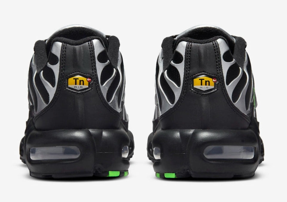 Nike Air Max Plus Black Silver Green Strike