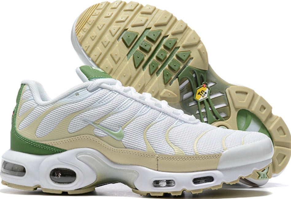 baskets Nike Air Max Plus tn Light Bone Honeydew Alligator