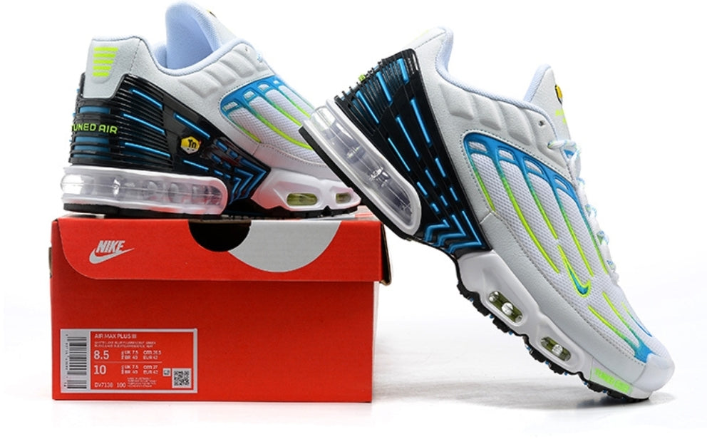 baskets Nike Air Max Plus 3 White Marina Volt Black