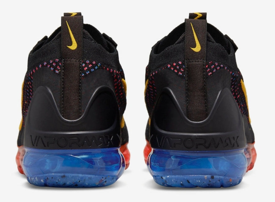Nike Air VaporMax 2021 FKBlack Photo Blue Crimson Gold