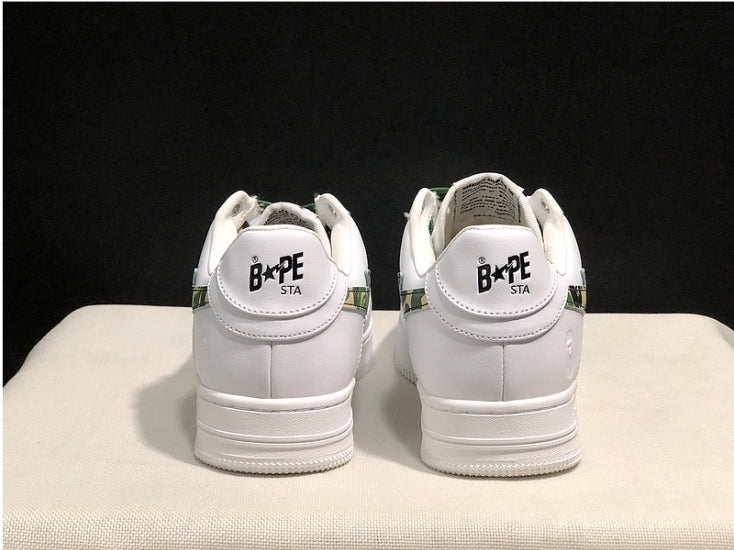 Les baskets sneakers Bape Sta incarnent un style emblématique et une tendance urbaine audacieuse.
leur design distinctif et l'utilisation.pas cher.le moins cher.