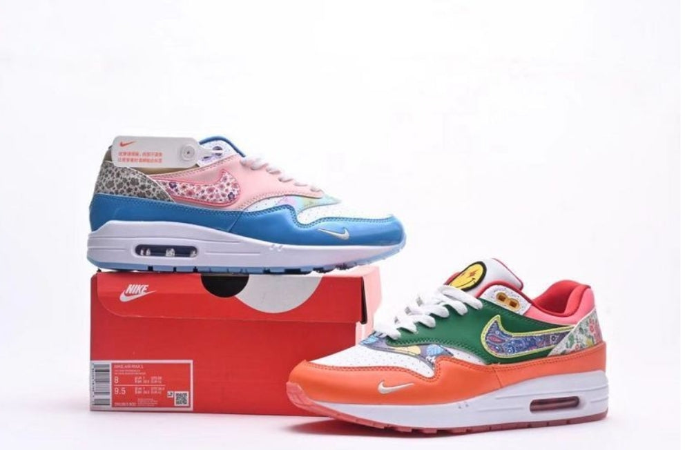 Les baskets Nike Air Max 1 sont iconiques pour leur style emblématique.retro incontournable pas cher. Le moins cher.exceptionnel