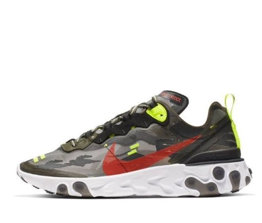 les baskets Nike Upcoming React Element 87 Femme sont un témoignage de l'engagement de Nike à combiner style et innovation.