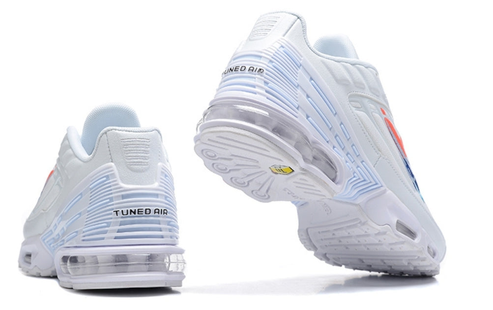 baskets Nike Tn  Air Max Plus 3White Multi Swoosh (GS)