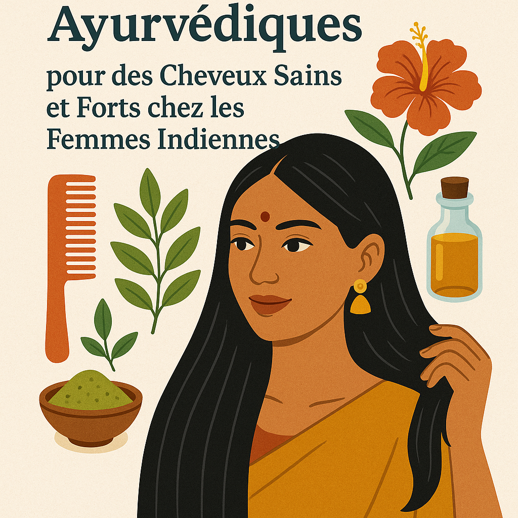 Les Routines Capillaires Ayurvédiques chez les Femmes Indiennes  premièrement, l'Ayurveda, médecine traditionnelle indienne, propose des remèdes naturels et des routines capillaires millénaires pour favoriser la santé, la force et la beauté des cheveux.