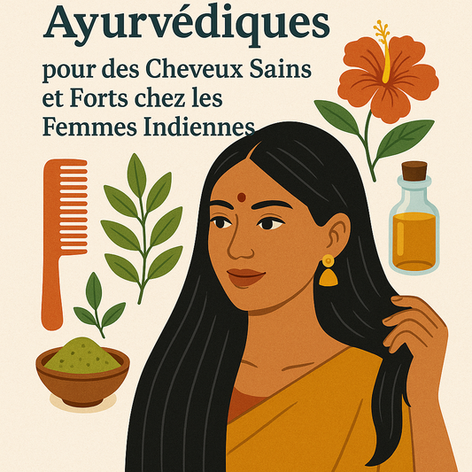 Les Routines Capillaires Ayurvédiques chez les Femmes Indiennes  premièrement, l'Ayurveda, médecine traditionnelle indienne, propose des remèdes naturels et des routines capillaires millénaires pour favoriser la santé, la force et la beauté des cheveux.