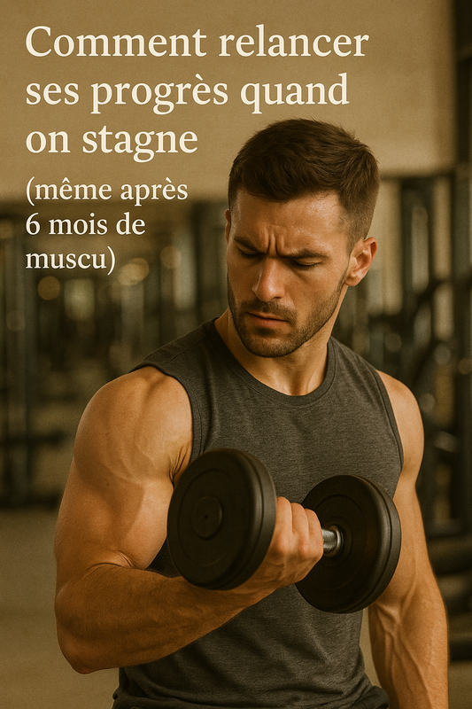 Comment relancer ses progrès quand on stagne (même après 6 mois de muscu)  Tu t’entraînes régulièrement