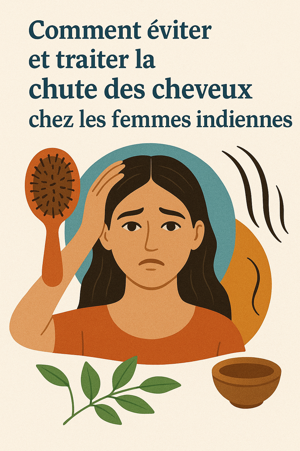 Comment Éviter et Traiter la Chute des Cheveux chez les Femmes Indiennes  La chute des cheveux est un problème fréquent chez de nombreuses femmes, y compris chez les femmes indiennes.