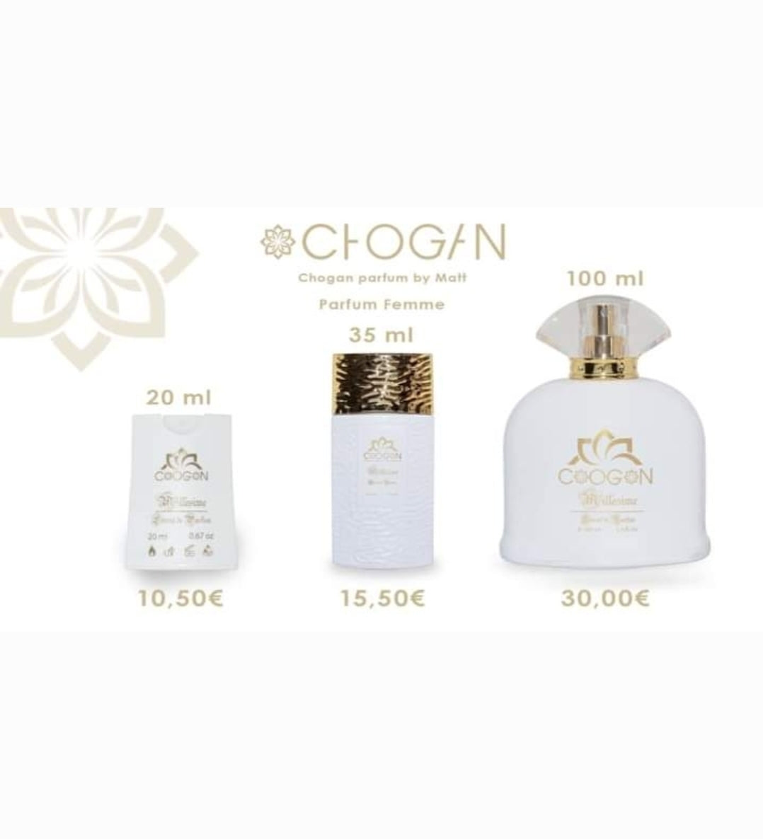 Les parfums Chogan pour femme offrent une combinaison parfaite d’élégance raffinée et de séduction intemporelle. Devenez irrésistible