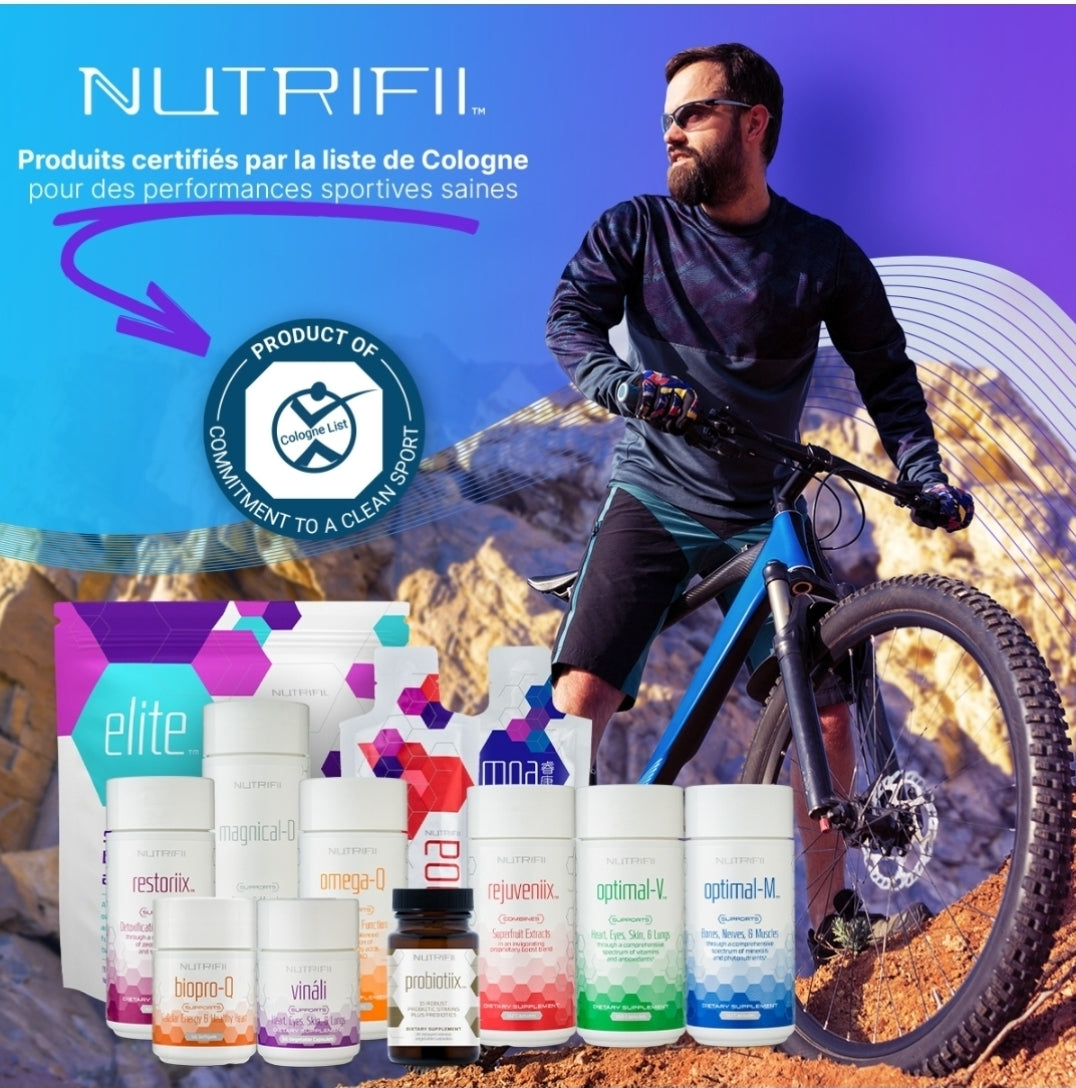 La gamme Nutrifii Ariix est conçue pour offrir des solutions nutritionnelles complètes et haut de gamme, adaptées aux besoins spécifiques de votre corps.