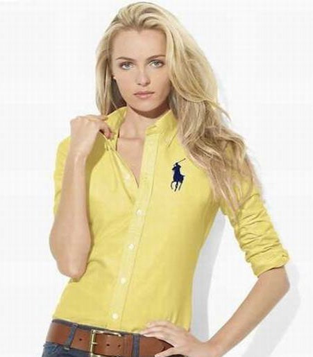 Les chemises Ralph Lauren Femme offrent une élégance et une qualité inégalées avec leur design intemporel et l'utilisation de matériaux .