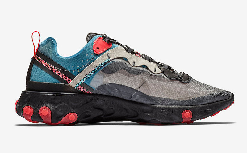 les baskets Nike Upcoming React Element 87 Femme sont un témoignage de l'engagement de Nike à combiner style et innovation.