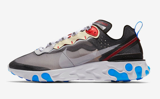 les baskets Nike Upcoming React Element 87 Femme sont un témoignage de l'engagement de Nike à combiner style et innovation.