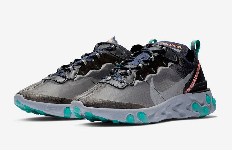 les baskets Nike Upcoming React Element 87 Femme sont un témoignage de l'engagement de Nike à combiner style et innovation.