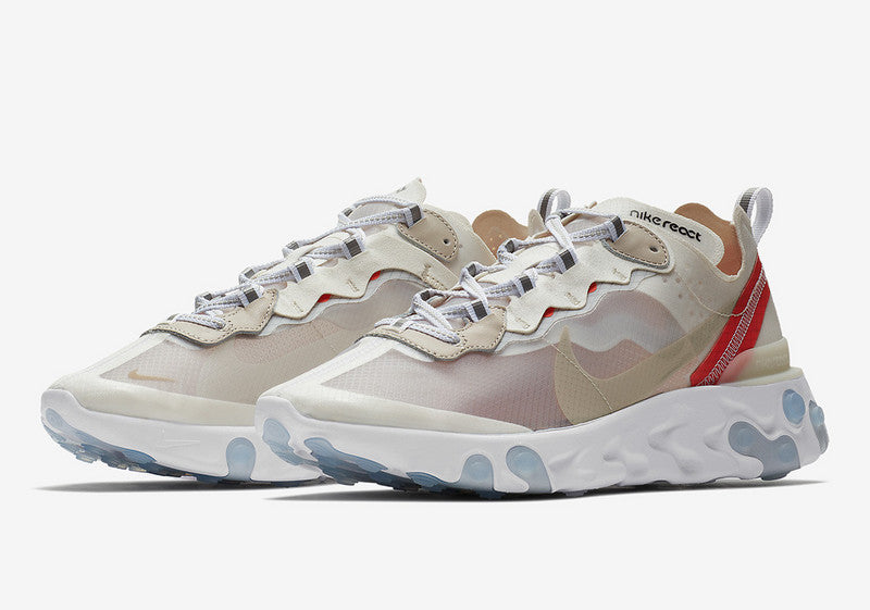 les baskets Nike Upcoming React Element 87 Femme sont un témoignage de l'engagement de Nike à combiner style et innovation.