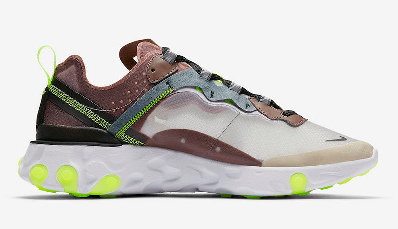 les baskets Nike Upcoming React Element 87 Femme sont un témoignage de l'engagement de Nike à combiner style et innovation.