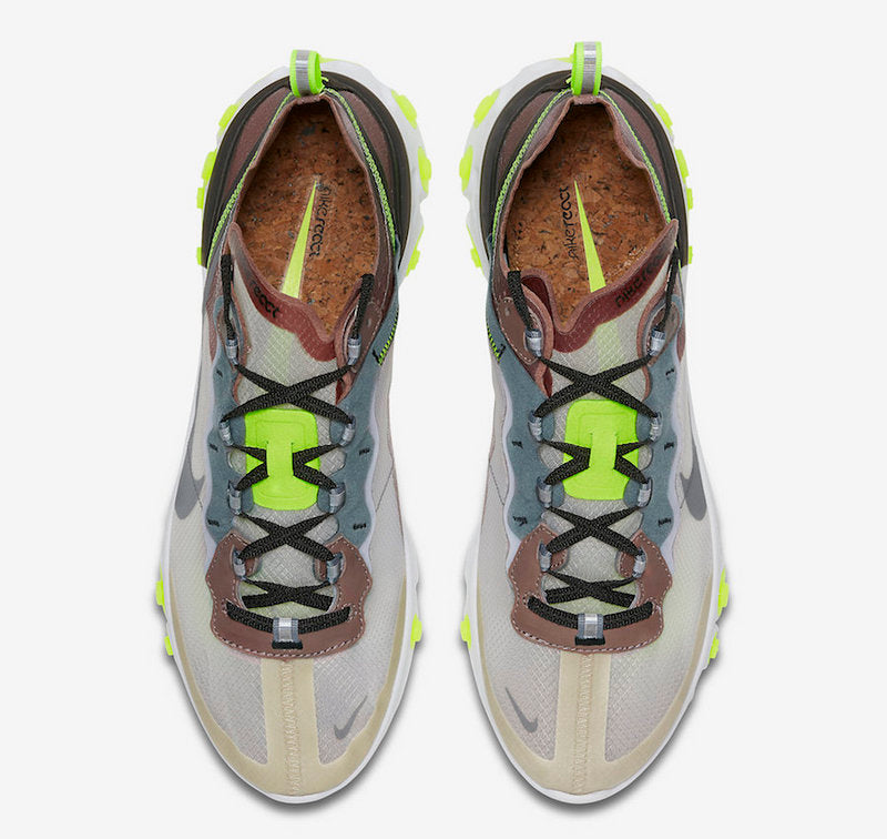 les baskets Nike Upcoming React Element 87 Femme sont un témoignage de l'engagement de Nike à combiner style et innovation.