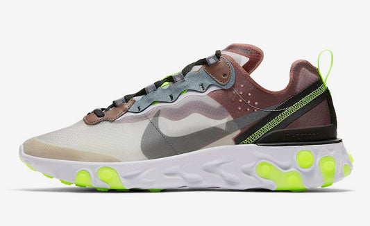 les baskets Nike Upcoming React Element 87 Femme sont un témoignage de l'engagement de Nike à combiner style et innovation.
