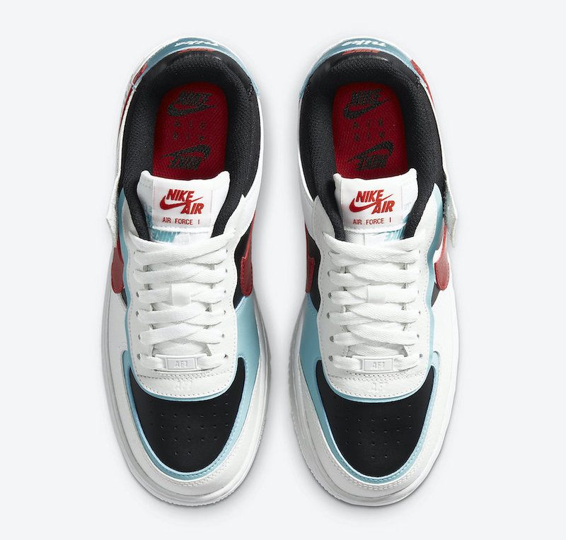 Les Nike Air Force 1 Shadow Femme sont disponibles dans une gamme de coloris variés pour s'adapter à tous les styles.