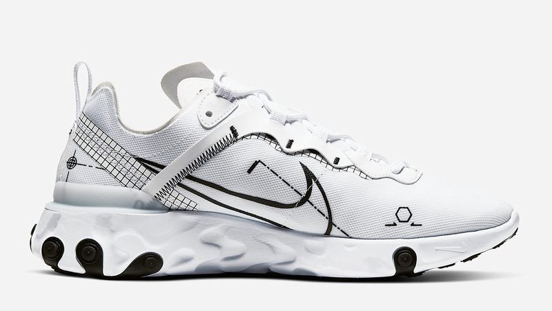 les baskets Nike Upcoming React Element 87 Femme sont un témoignage de l'engagement de Nike à combiner style et innovation.