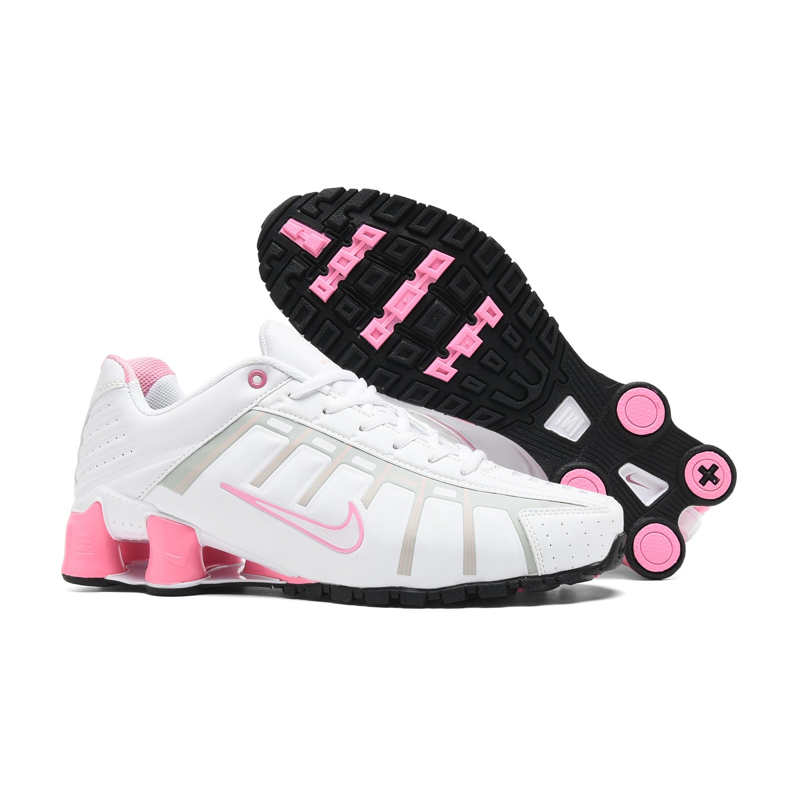 Les baskets Nike Shox NZ Leven Femme incarnent l'innovation et le style distinctif de la gamme Shox.