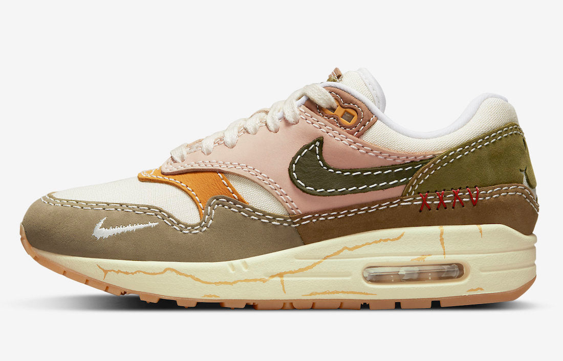 Les baskets Nike Air Max 1 Femme incarnent l’héritage emblématique de la marque Nike, combinant un design intemporel avec des touches modernes.