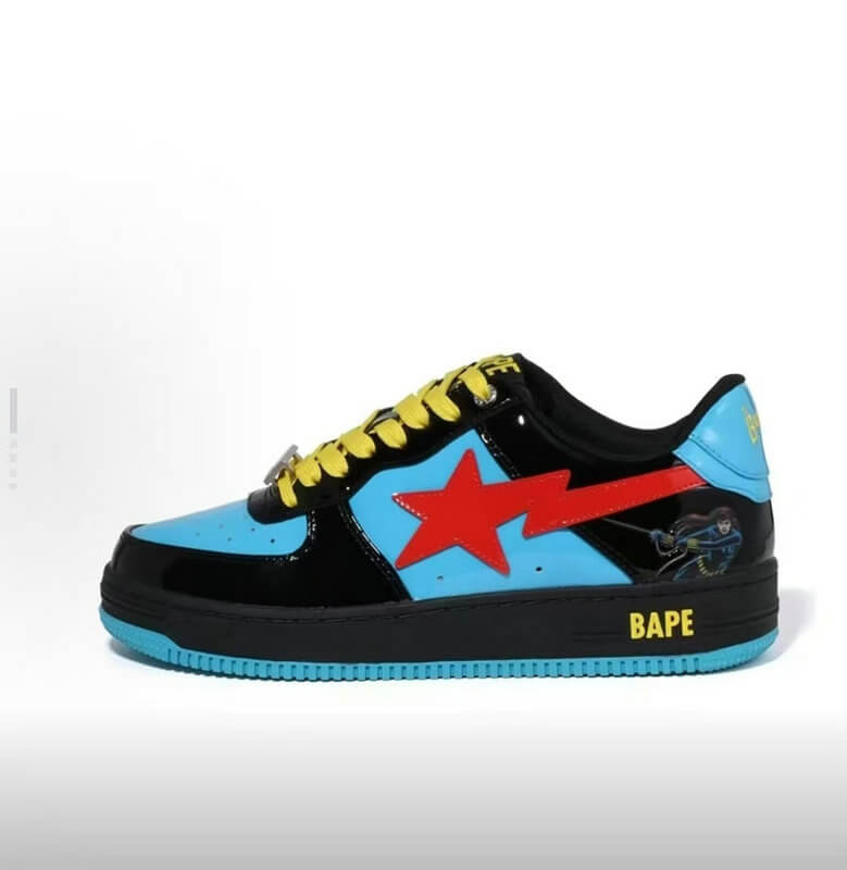 Les baskets sneakers Bape Sta incarnent un style emblématique et une tendance urbaine audacieuse.

leur design distinctif et l'utilisation.pas cher.le moins cher.