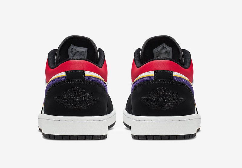 Jordan 1 Low " Lakers Top 3 "  Femme