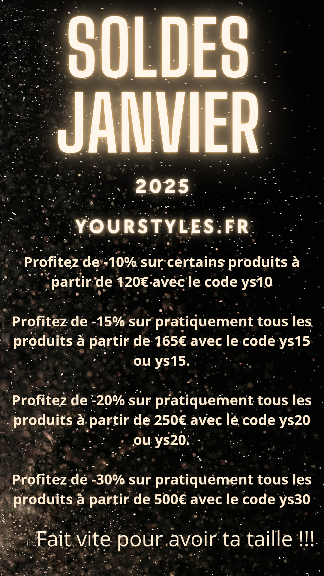 Nos Promotions