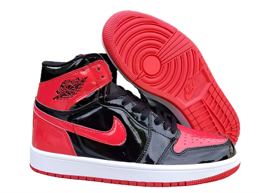 Baskets Air Jordan 1 High OG Patent Bred