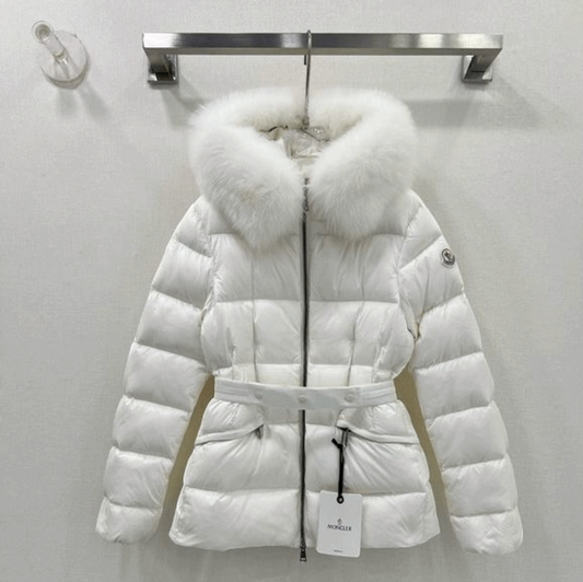 Doudoune Manteau Moncler Femme blanc