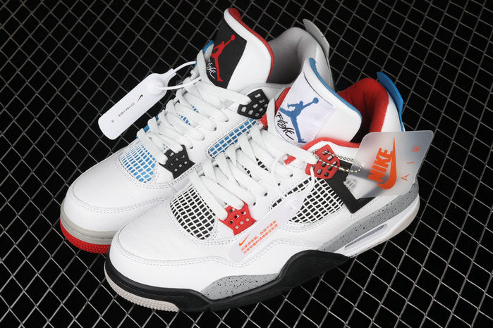 Les baskets grande taille Jordan 4 offrent le même style iconique que le modèle original, tout en répondant  aux besoins des pointures supérieures.