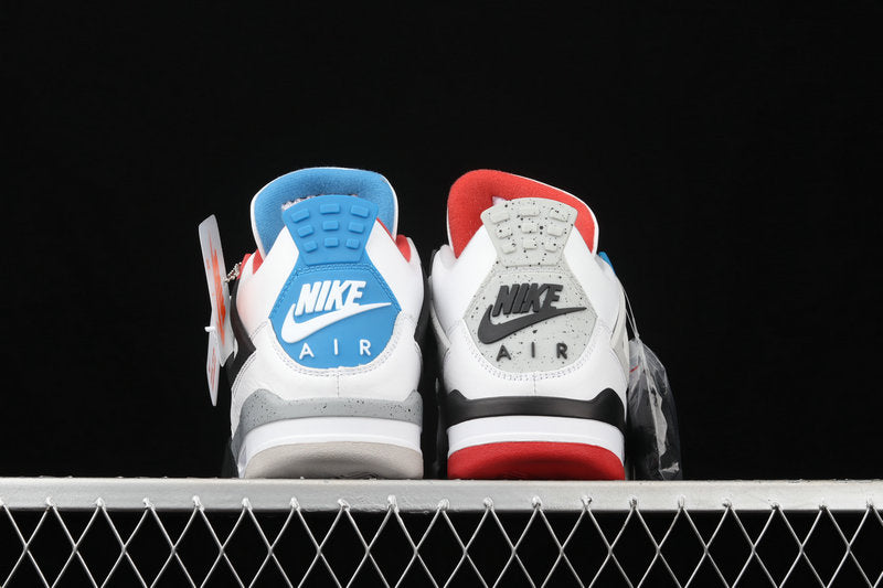 Les baskets grande taille Jordan 4 offrent le même style iconique que le modèle original, tout en répondant  aux besoins des pointures supérieures.