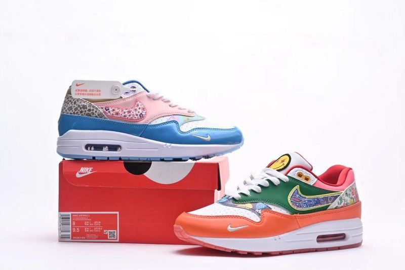 Les baskets grande taille Nike Air Max 1 conservent l’élégance intemporelle du modèle original tout en s’adaptant parfaitement aux grandes pointures.