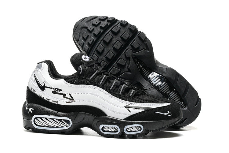 Les baskets grande taille Nike Air Max 95 reprennent le design unique et audacieux de l’original, tout en étant pensées pour offrir un ajustement parfait aux grandes pointures.